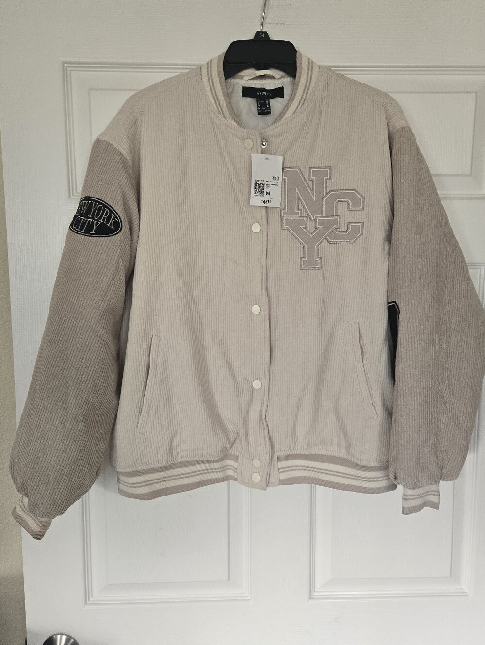NWT Forever 21 Corduroy Jacket, M